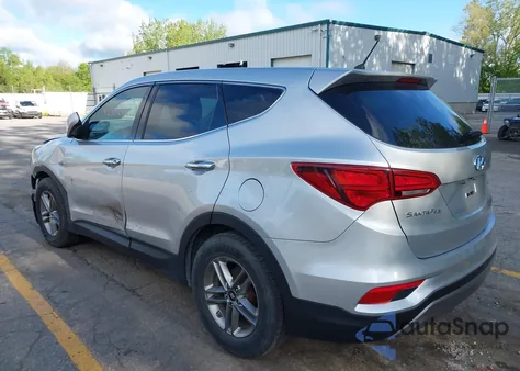 2018 Hyundai Santa Fe Sport 2.4L из США, поврежденный, VIN 5XYZTDLB0JG539250
